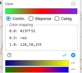 Color Map Custom