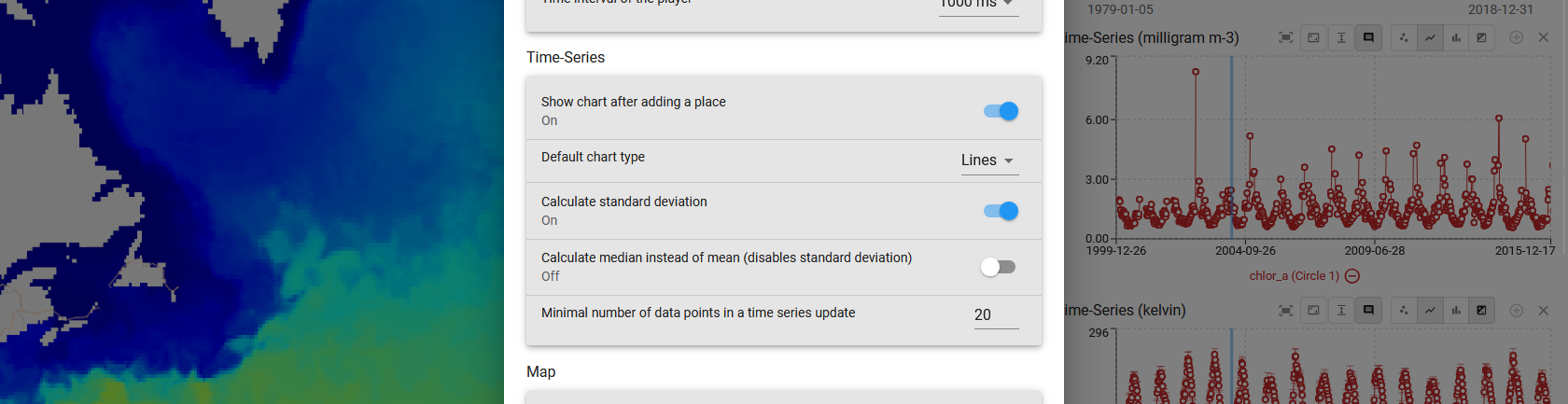 Settings - Time Series